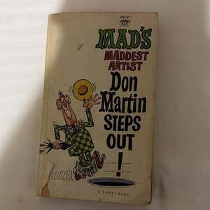 MAD's Maddest Artist Don Martin Steps Out! (Paperback, 1975)